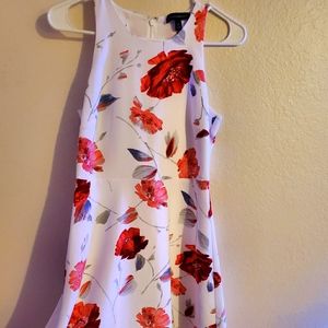 Banana Republic Floral Lined Dress